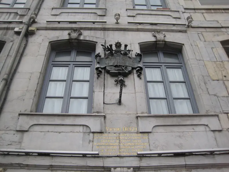Maison natale de Victor Hugo sur la place Victor Hugo Besançon